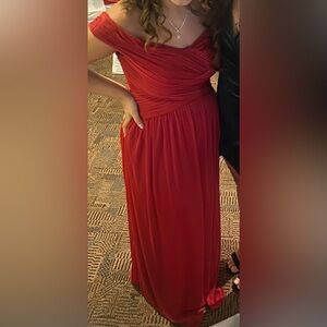 Apple Red Maxi Dress